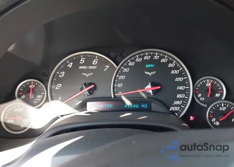 2006 Chevrolet Corvette из США, поврежденный, VIN 1G1YY26U265132005